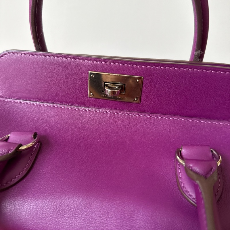 Hermes Toolbox 20cm 色號P9 紫-15