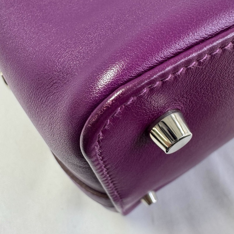 Hermes Toolbox 20cm 色號P9 紫-19