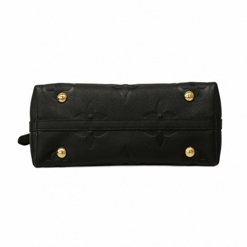 路易威登 Monogram Empreinte 手提包拉鍊肩包 NMPM M46288 黑色 女士-2