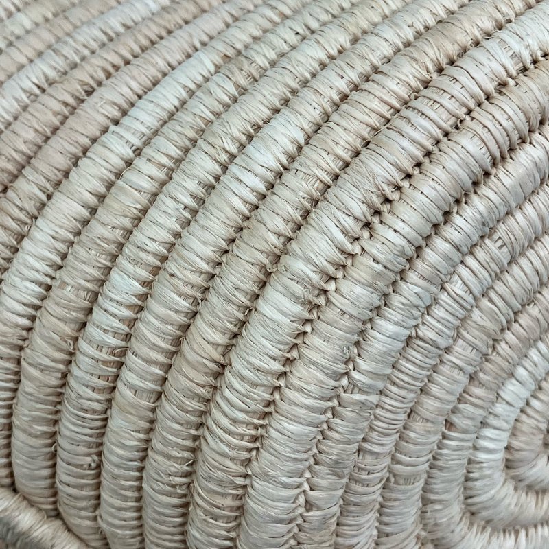 ☆ Celine 思琳 Beige & Brown Raffia Triomphe Tote Bag 米色和啡色拉菲草托特袋 - 257023746-11