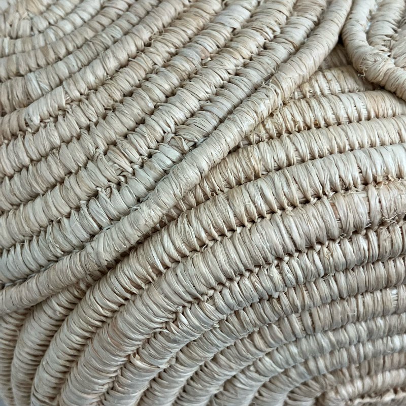 ☆ Celine 思琳 Beige & Brown Raffia Triomphe Tote Bag 米色和啡色拉菲草托特袋 - 257023746-13