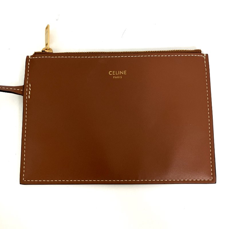 ☆ Celine 思琳 Beige & Brown Raffia Triomphe Tote Bag 米色和啡色拉菲草托特袋 - 257023746-16