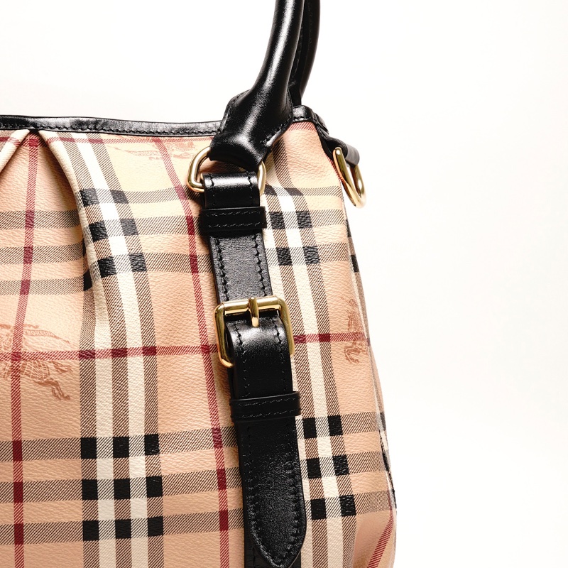Burberry 經典格紋手提包/斜背包-3