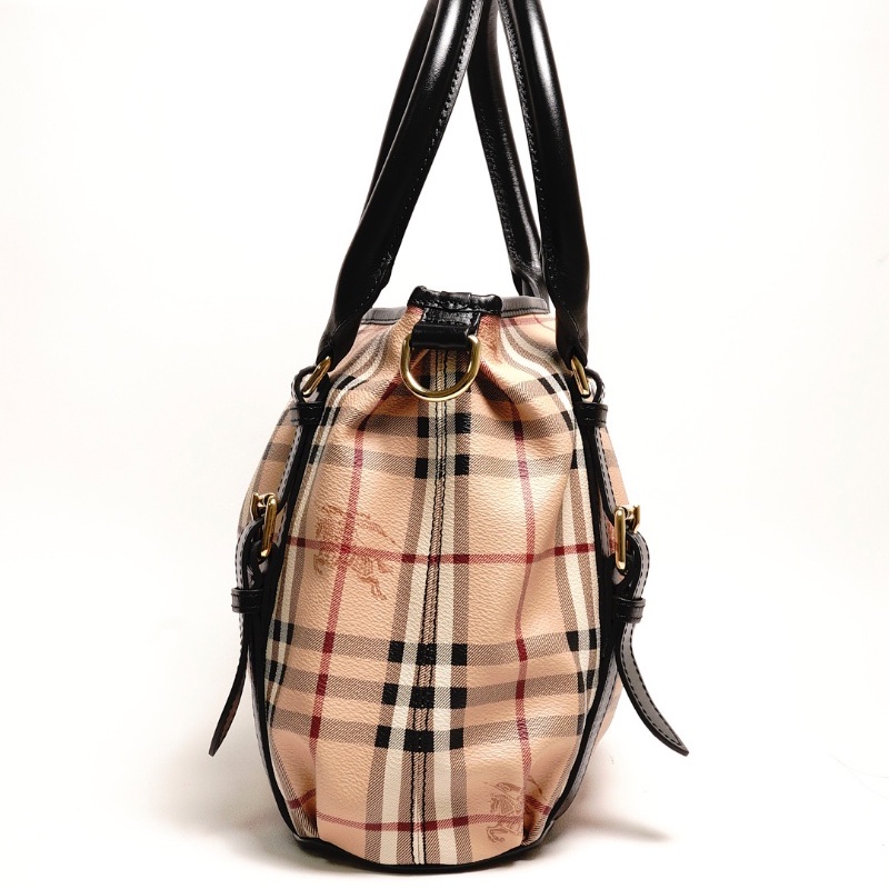Burberry 經典格紋手提包/斜背包-5