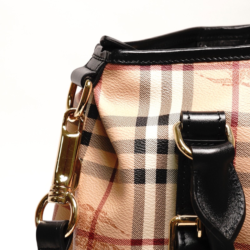 Burberry 經典格紋手提包/斜背包-16