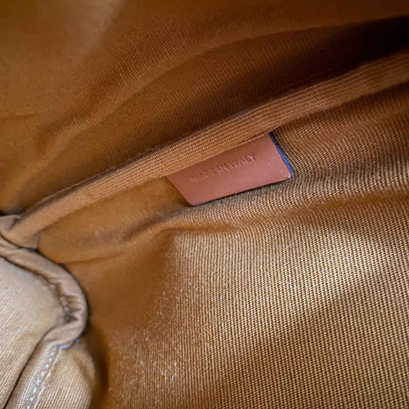 △ Celine 思琳 Brown Coated Canvas Trio Backpack 啡色塗層帆布背包 -257023521-16