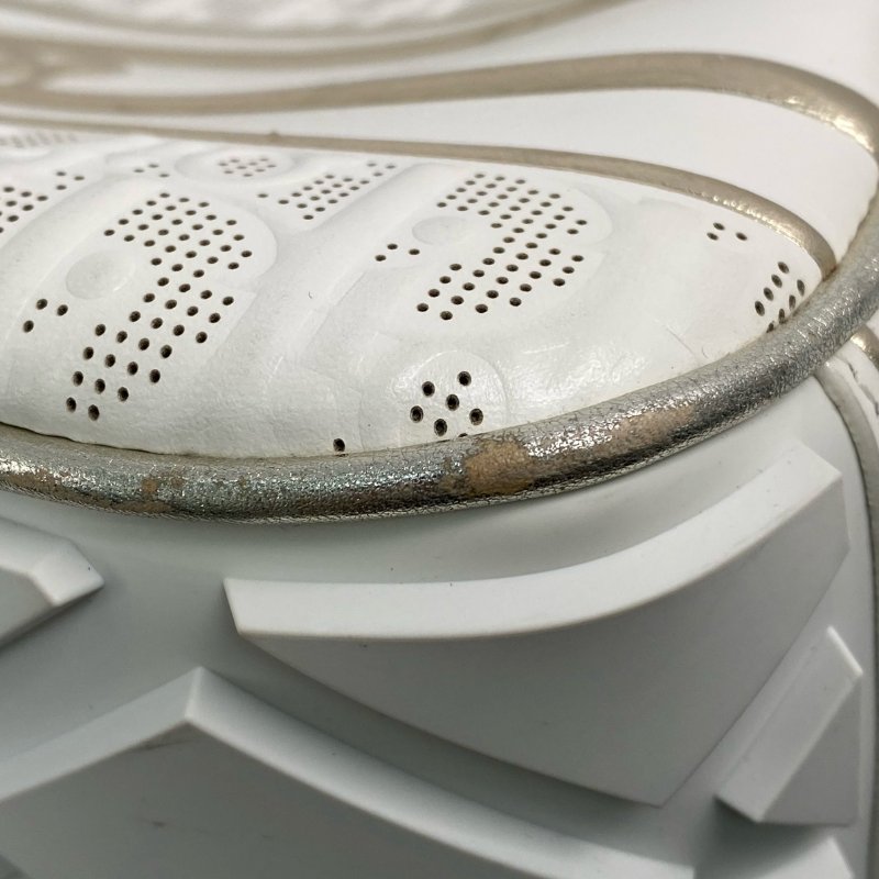 △ Christian Dior 迪奧 White Calfskin Vibe Bowling 2 Way Bag 白色小牛皮兩用袋 - 257023256-7