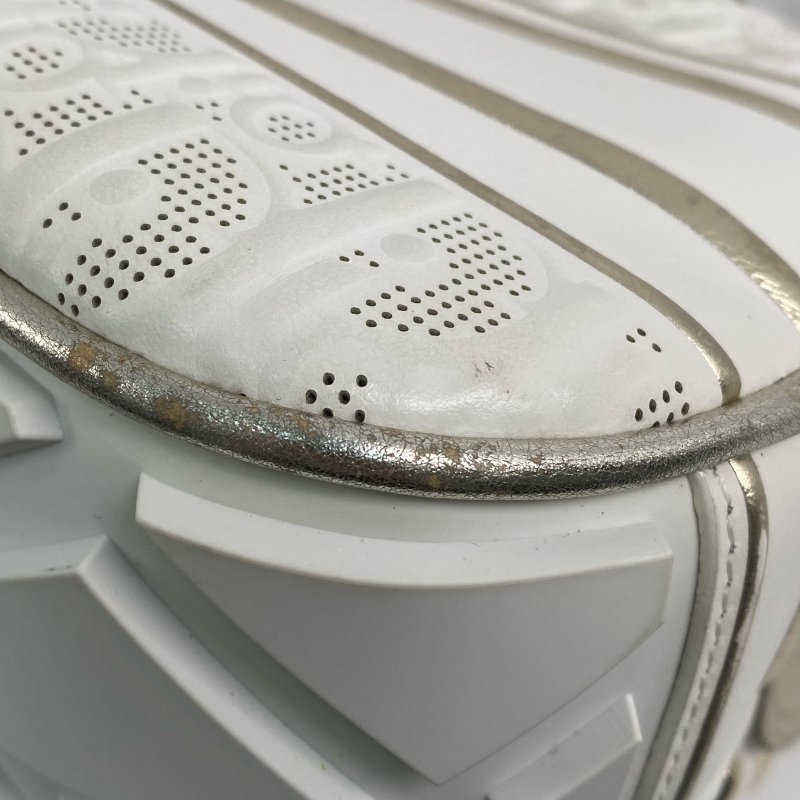 △ Christian Dior 迪奧 White Calfskin Vibe Bowling 2 Way Bag 白色小牛皮兩用袋 - 257023256-9