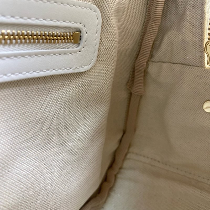 △ Christian Dior 迪奧 White Calfskin Vibe Bowling 2 Way Bag 白色小牛皮兩用袋 - 257023256-13