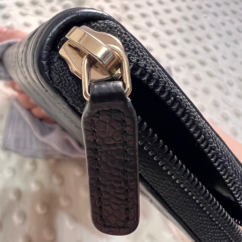 Chanel boy系列長夾牛皮魚子醬（附盒子防塵套晶片卡緞帶）-7