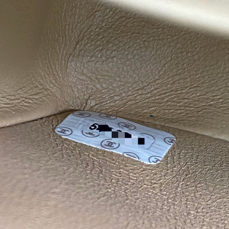 △ Chanel 香奈兒 CF25 Beige Lambskin Gold Tone Metal Classic Double Flap Chain Shoulder Bag A01112 No.5 淺褐色小羊皮金色金屬鎖鏈肩背袋No.5 - 257023225-23