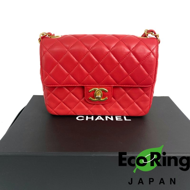 △ Chanel 香奈兒 CF19 Coral Pink Lambskin Gold Tone Metal Classic Single Flap Chain Shoulder Bag AS3737 珊瑚粉紅色小羊皮金色金屬鎖鏈肩背袋 - 257023275-0