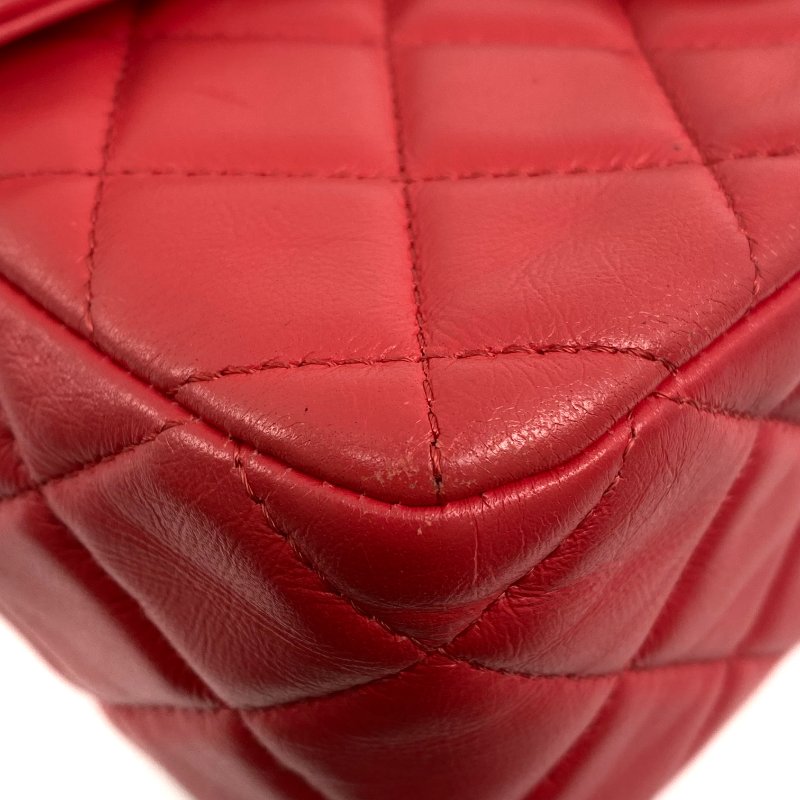 △ Chanel 香奈兒 CF19 Coral Pink Lambskin Gold Tone Metal Classic Single Flap Chain Shoulder Bag AS3737 珊瑚粉紅色小羊皮金色金屬鎖鏈肩背袋 - 257023275-6