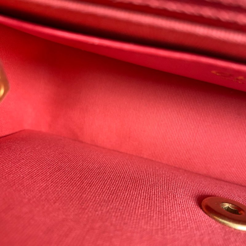 △ Chanel 香奈兒 CF19 Coral Pink Lambskin Gold Tone Metal Classic Single Flap Chain Shoulder Bag AS3737 珊瑚粉紅色小羊皮金色金屬鎖鏈肩背袋 - 257023275-18