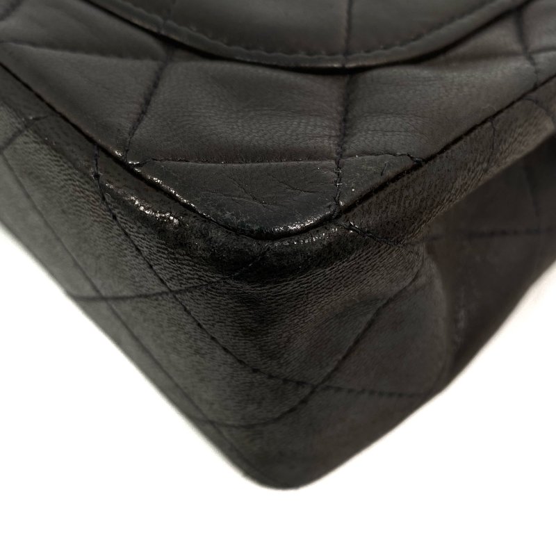 △ Chanel 香奈兒 Brown Lambskin Gold Tone Metal Mini Single Flap Chain Shoulder Bag No.2 啡色小羊皮金色金屬鎖鏈肩背袋No.2 - 257023280-8