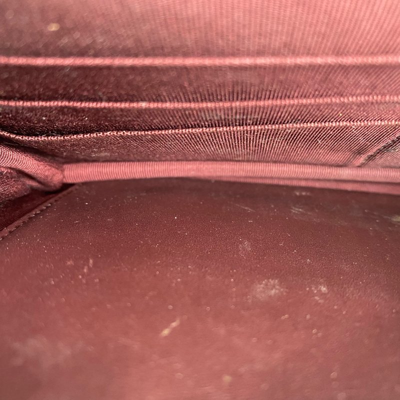 △ Chanel 香奈兒 Black Caviar Skin Silver Tone Metal Wallet On Chain No.22 黑色粒紋小牛皮銀色金屬鎖鏈銀包No.22 - 257023228-14