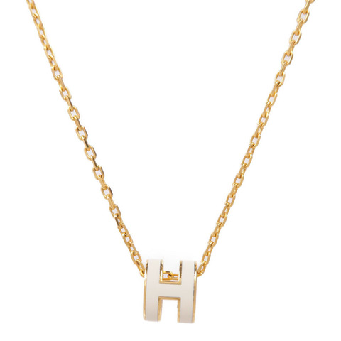 HERMES 金屬Mini Pop H項鍊Nata