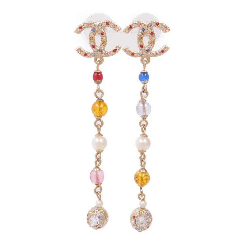 CHANEL PVC/金屬Earrings耳環-0