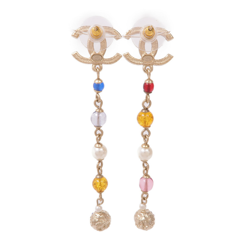 CHANEL PVC/金屬Earrings耳環-2