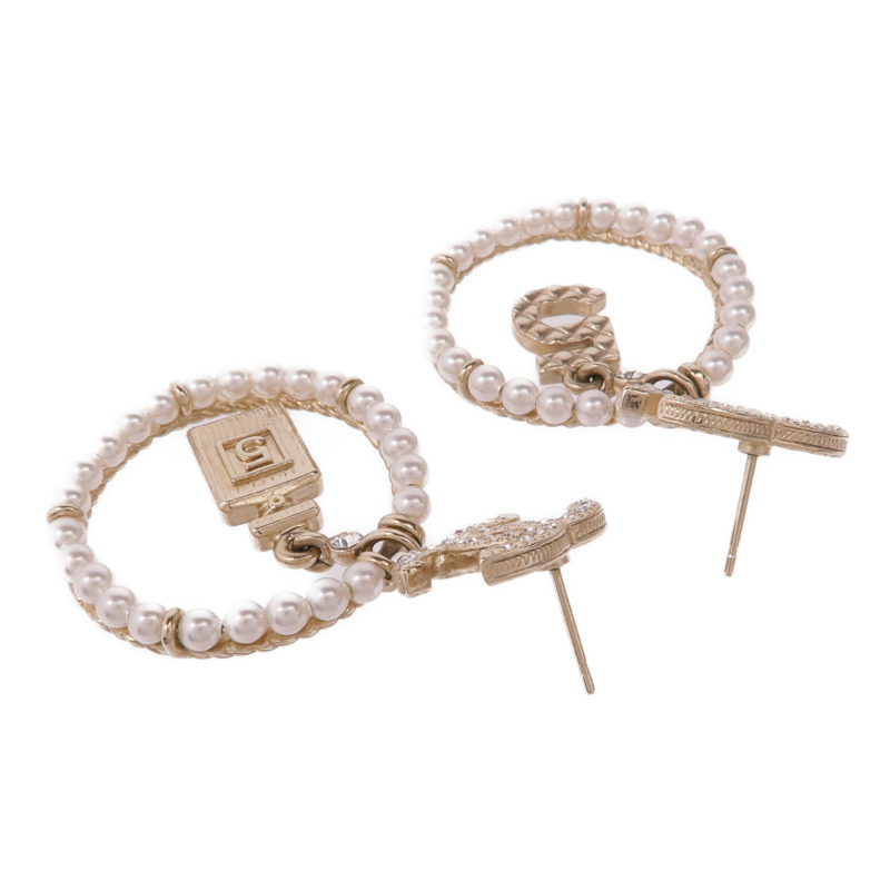 CHANEL PVC/金屬Earrings耳環-3