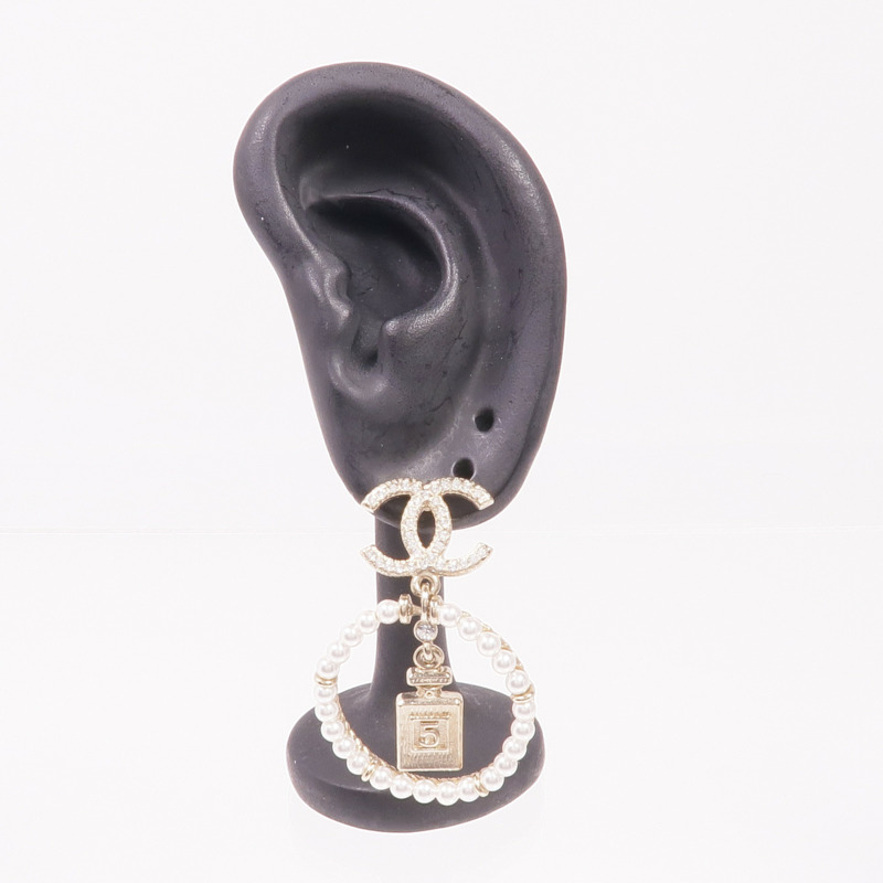 CHANEL PVC/金屬Earrings耳環-6