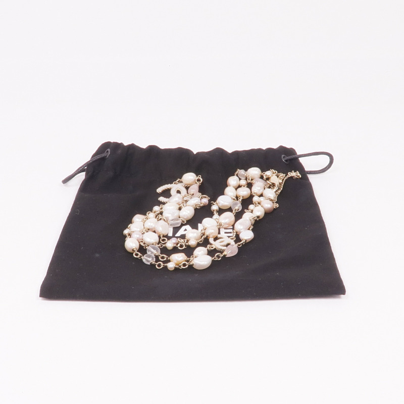 CHANEL PVC/金屬Necklace項鍊-6