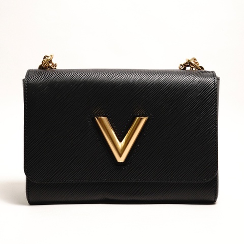 LV Twist MM 鏈條斜背包(黑） m21113