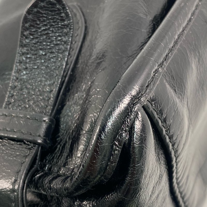 △ Prada 普拉達 Black Calfskin Single Flap Shoulder Bag 2VD073 黑色小牛皮肩背袋 - 257023032-7