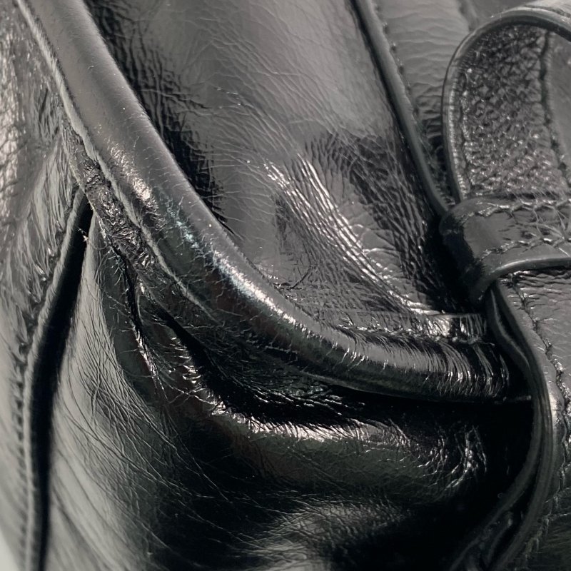 △ Prada 普拉達 Black Calfskin Single Flap Shoulder Bag 2VD073 黑色小牛皮肩背袋 - 257023032-8