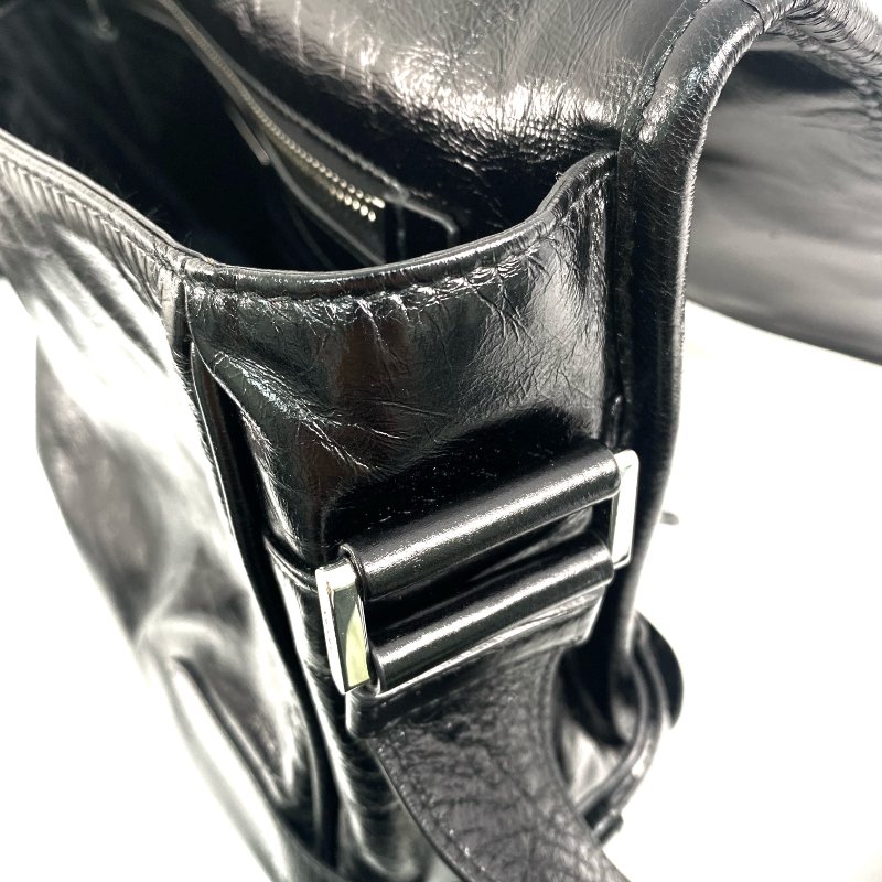 △ Prada 普拉達 Black Calfskin Single Flap Shoulder Bag 2VD073 黑色小牛皮肩背袋 - 257023032-13