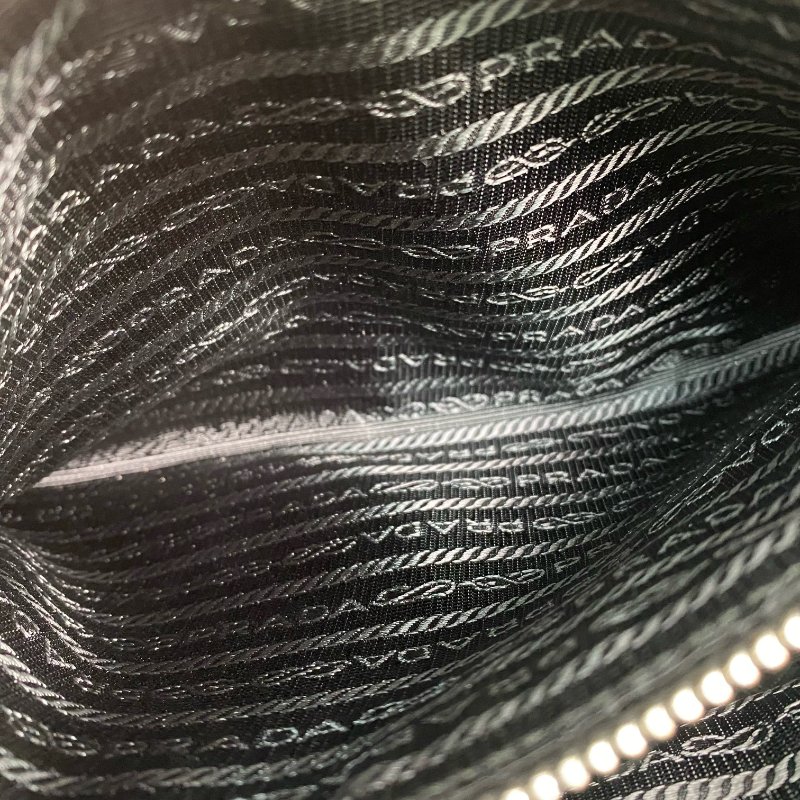 △ Prada 普拉達 Black Calfskin Single Flap Shoulder Bag 2VD073 黑色小牛皮肩背袋 - 257023032-19