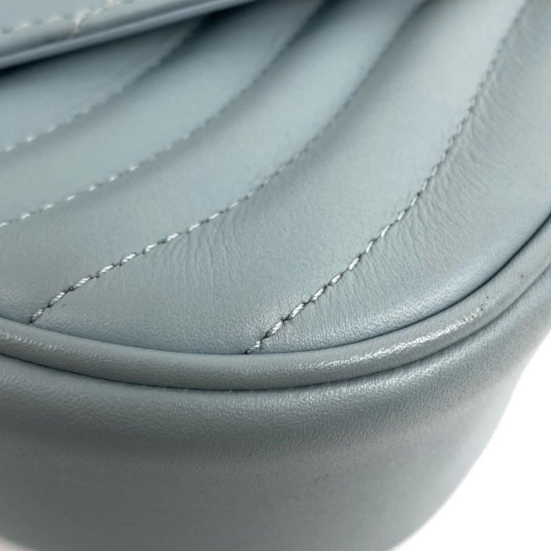 △ Louis Vuitton 路易威登 Blue Calfskin New Wave Chain Shoulder Bag M55443 藍色小牛皮鎖鏈肩背袋 - 257023245-6