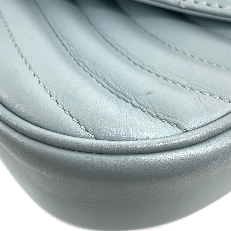 △ Louis Vuitton 路易威登 Blue Calfskin New Wave Chain Shoulder Bag M55443 藍色小牛皮鎖鏈肩背袋 - 257023245-7