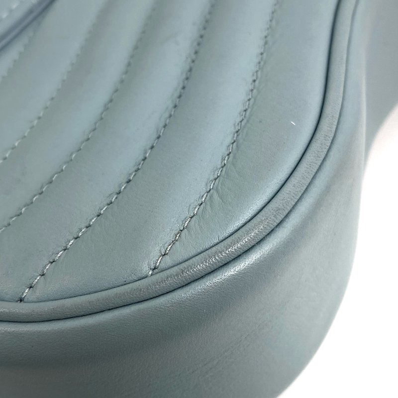 △ Louis Vuitton 路易威登 Blue Calfskin New Wave Chain Shoulder Bag M55443 藍色小牛皮鎖鏈肩背袋 - 257023245-8