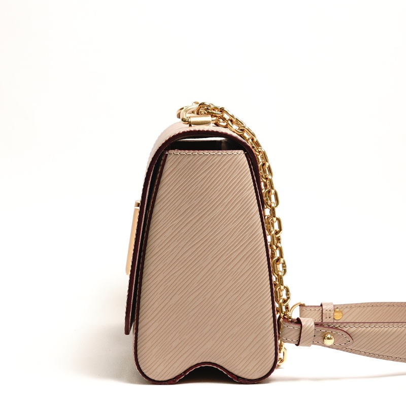 LV Twist MM 鏈條斜背包(灰、偏奶茶色) m21112-3