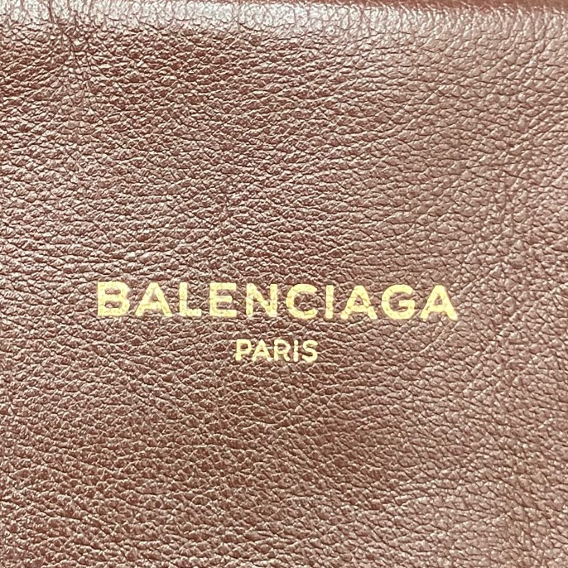 ☆ Balenciaga 巴黎世家 Brown Calfskin Laundry Tote Bag 啡色小牛皮托特袋 - 257023389-7