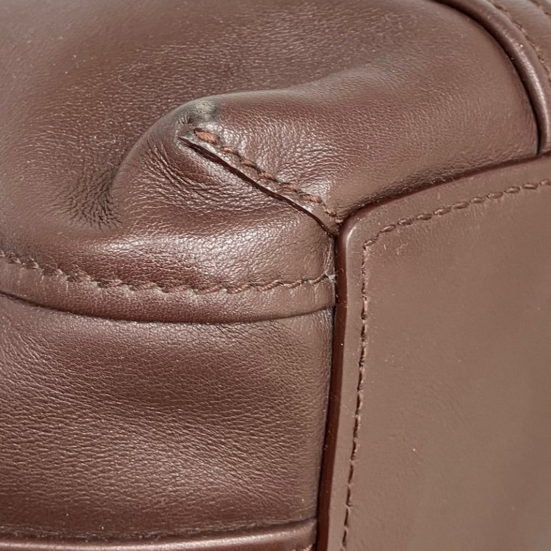 ☆ Balenciaga 巴黎世家 Brown Calfskin Laundry Tote Bag 啡色小牛皮托特袋 - 257023389-13