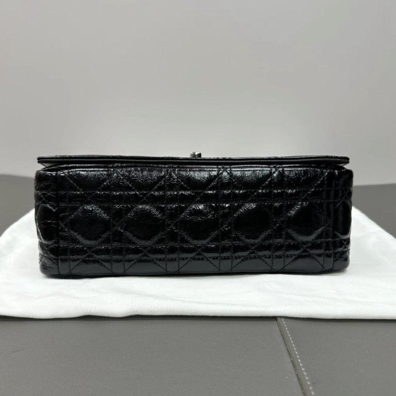 DIOR caro系列油蠟皮中號肩背斜背包25.5*15.5*8 99新配件塵袋-3