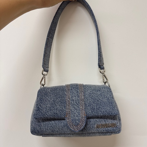 JACQUEMUS Le petit Bambimou denim 牛仔布單肩包