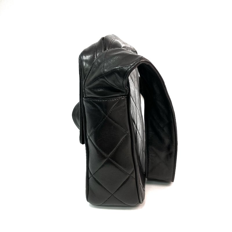 △ Chanel 香奈兒 Brown Lambskin Gold Tone Metal Fringe Shoulder Bag No.3 啡色小羊皮金色金屬流蘇肩背袋No.3 - 257022982-2