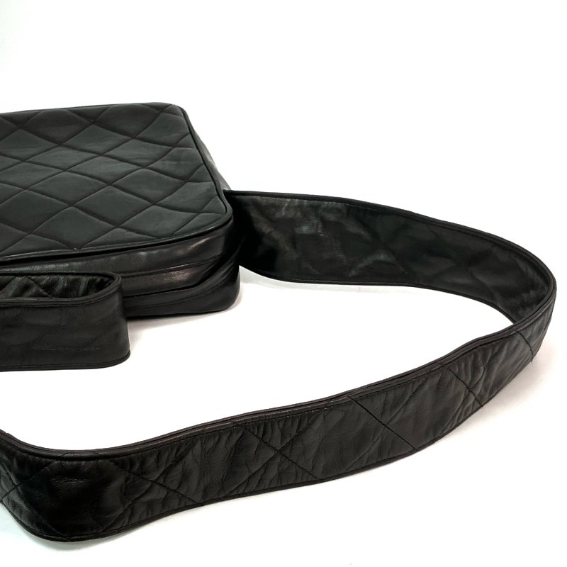 △ Chanel 香奈兒 Brown Lambskin Gold Tone Metal Fringe Shoulder Bag No.3 啡色小羊皮金色金屬流蘇肩背袋No.3 - 257022982-9