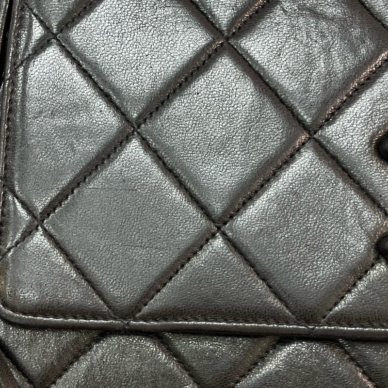 △ Chanel 香奈兒 Brown Lambskin Gold Tone Metal Fringe Shoulder Bag No.3 啡色小羊皮金色金屬流蘇肩背袋No.3 - 257022982-12