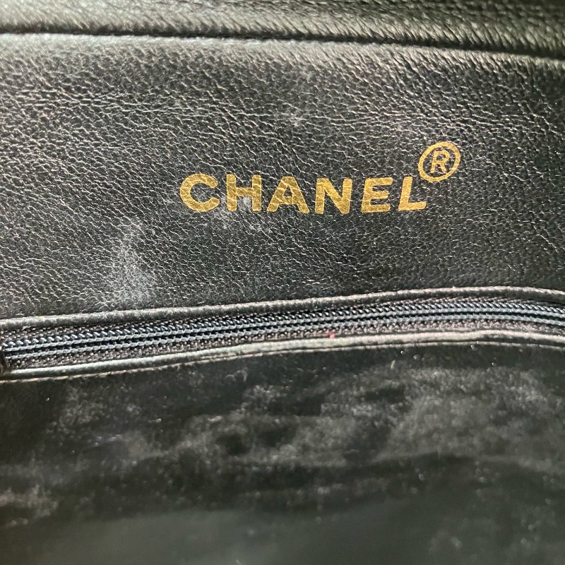 △ Chanel 香奈兒 Brown Lambskin Gold Tone Metal Fringe Shoulder Bag No.3 啡色小羊皮金色金屬流蘇肩背袋No.3 - 257022982-18