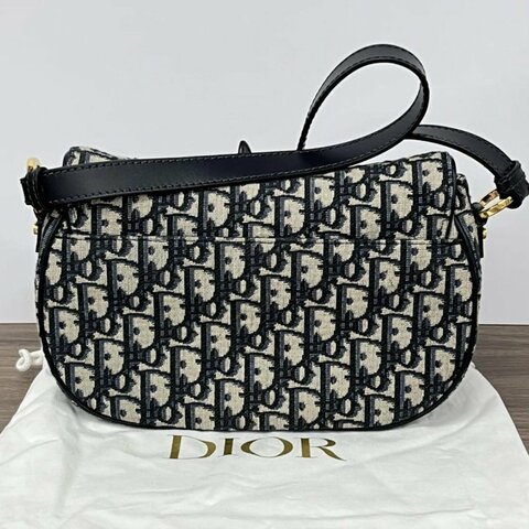 DIOR 老花金扣CDBesace小號肩背斜背包 24*15*6 全新閒置 配件盒子塵袋