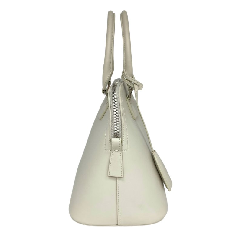 ☆ Maison Margiela MM6 Gray White Calfskin 2Way Bag 灰白色小牛皮兩用袋 - 257023175-3