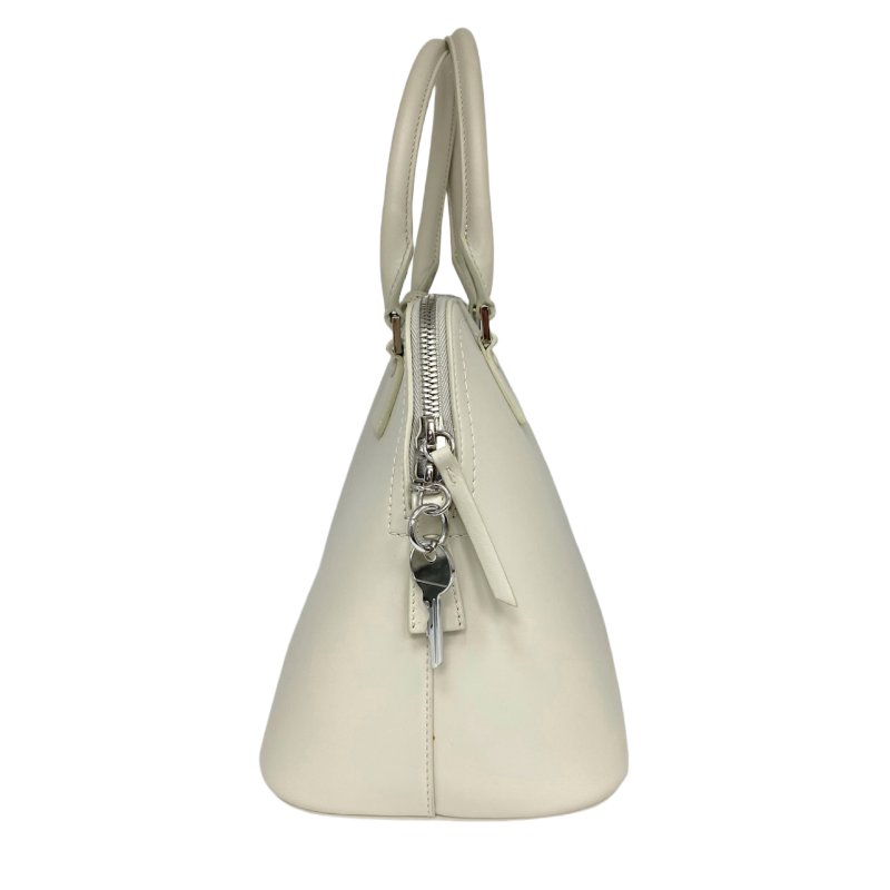 ☆ Maison Margiela MM6 Gray White Calfskin 2Way Bag 灰白色小牛皮兩用袋 - 257023175-4