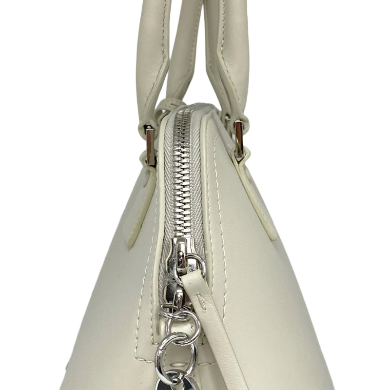 ☆ Maison Margiela MM6 Gray White Calfskin 2Way Bag 灰白色小牛皮兩用袋 - 257023175-6