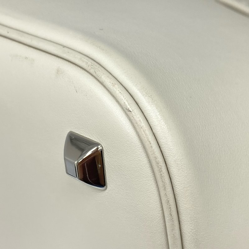 ☆ Maison Margiela MM6 Gray White Calfskin 2Way Bag 灰白色小牛皮兩用袋 - 257023175-14