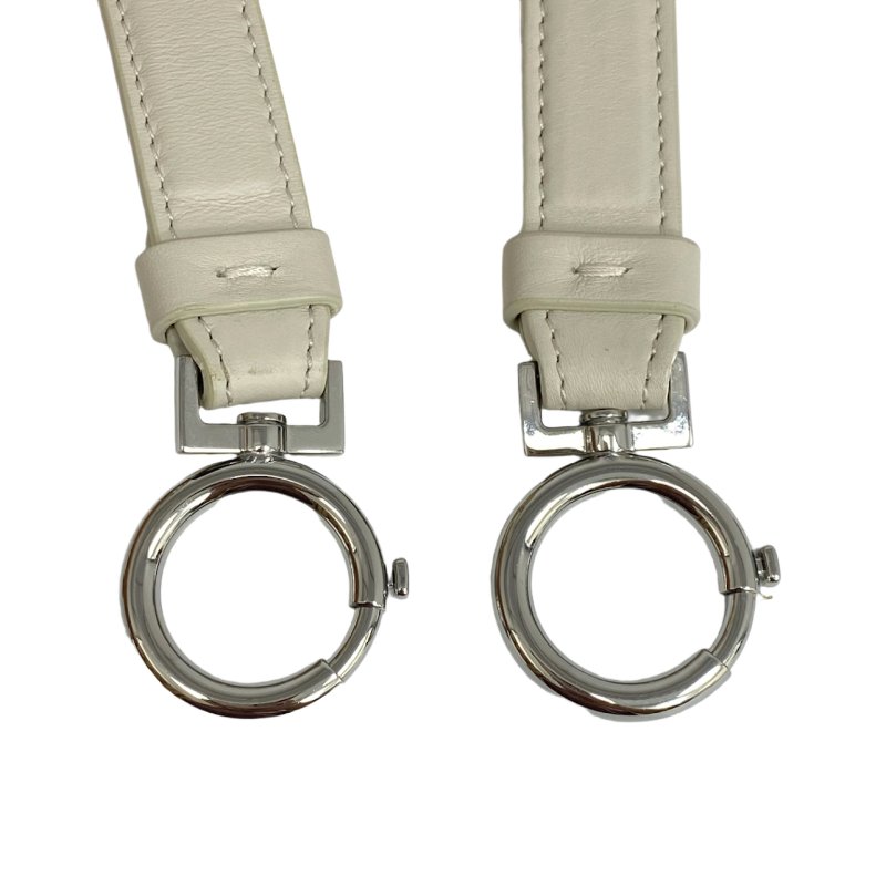 ☆ Maison Margiela MM6 Gray White Calfskin 2Way Bag 灰白色小牛皮兩用袋 - 257023175-24