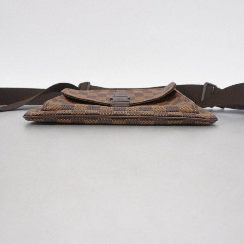 路易威登 Damier Pochette Merville 單肩包 N51127 Ebene 女式-2